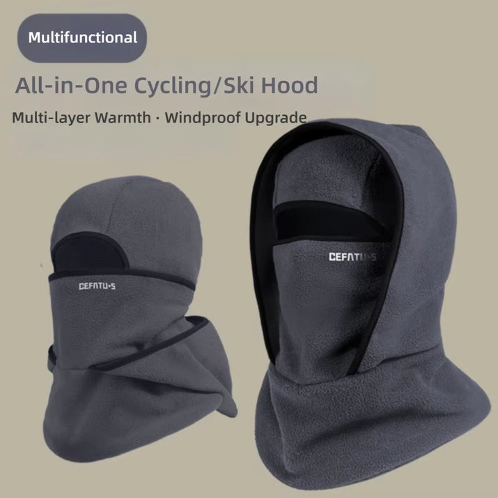 New Windproof Balaclava Hat Cold Proof Keep Warm Ear Protection Cap Multifunctional Cycling Mask Outdoor Sport